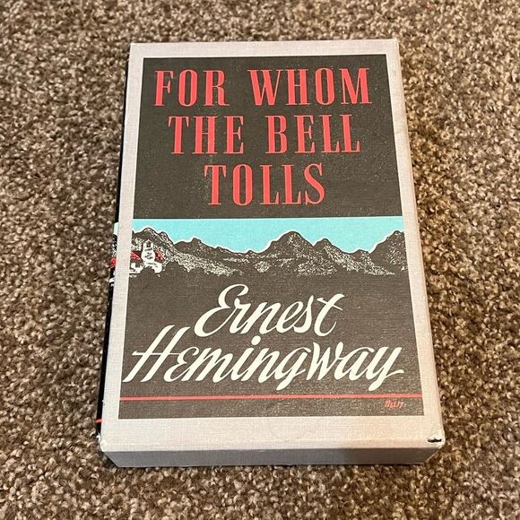 FOR WHOM THE BELL TOLLS Ernest
Hemingingway Good Condition! - Picture 1 of 13